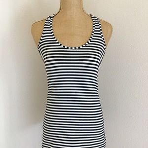 Lululemon striped athletic racer back top